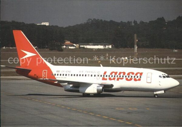 Flugzeuge Zivil Lapsa Air B737-2Q8 21518 ZP-CAC