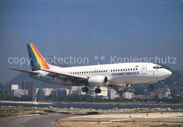 Flugzeuge Zivil Trans Brasil B737-3Q4 24209 PT-TEG