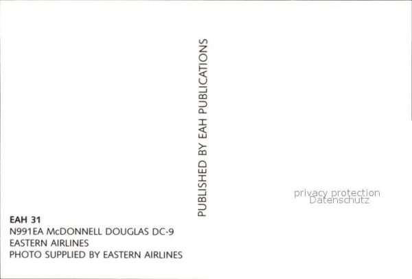 Flugzeuge Zivil Eastern Airlines N991EA McDonnell Dougl – Bild 2