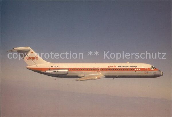 Flugzeuge Zivil Garuda Indonesian Airways Douglas DC-9-