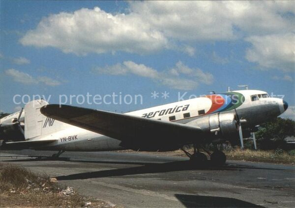 Flugzeuge Zivil Aeronica DC-3C C-47-DL YN-BVK