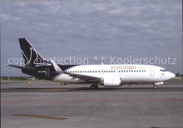 Flugzeuge Zivil Korongo Airlines B-737-3M8 OO-LTM c/n 2