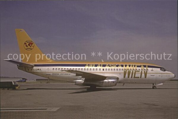 Flugzeuge Zivil Air Alaska Wien B-737-200C N800WA C/N 2