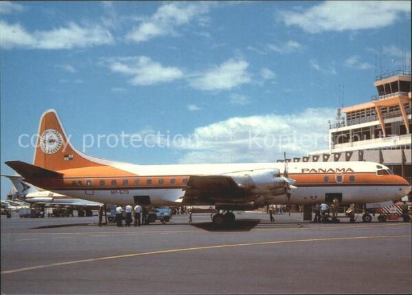 Flugzeuge Zivil Copa Panama Lockheed L-188 Electra HP-5