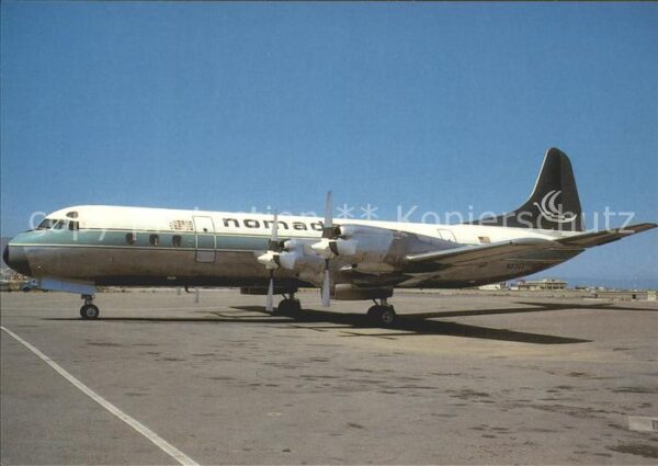 Flugzeuge Zivil Nomads Airlines Lockheed L-188 Electra
