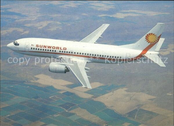 Flugzeuge Zivil Sunworld International Airways Boeing 7