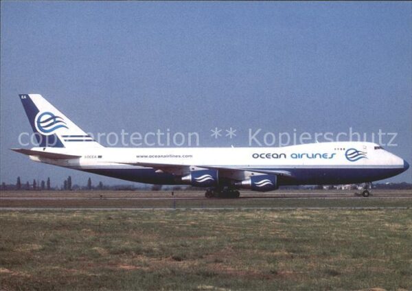 Flugzeuge Zivil Ocean Airlines Boeing 747-230F/SCD I-OC