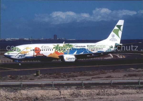 Flugzeuge Zivil Binter Canarias Boeing 737-4Q8 EC-INQ c