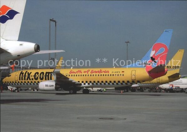 Flugzeuge Zivil Hapag Lloyd Express Boeing 737-8K5 D-AH