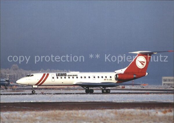 Flugzeuge Zivil LATAVIO Latvian Airlines TU134B-3 YL-LB