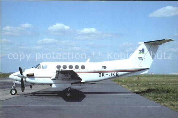 Flugzeuge Zivil Beechcraft Super King Air B200 OK-JKB c
