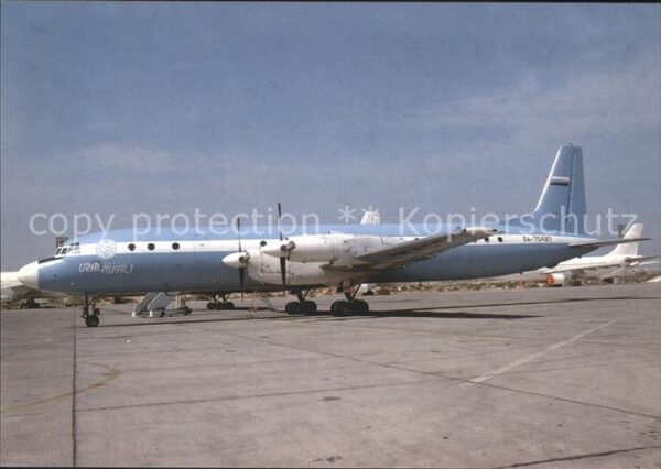 Flugzeuge Zivil Ural Aviali Ilyushin IL-18 RA-75497