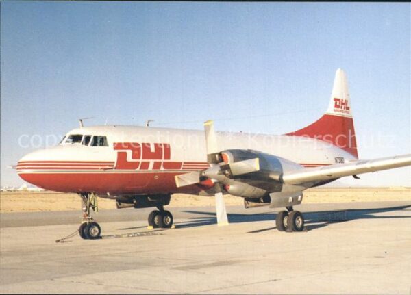 Flugzeuge Zivil DHL Convair 580