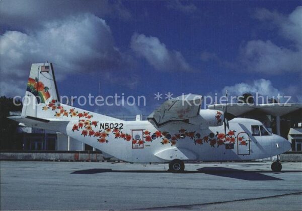 Flugzeuge Zivil Guam Marianas Air IPTN 212 Aviocar Ser.