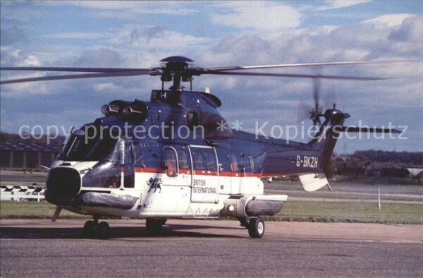Hubschrauber Helikopter British International Helicopters Aeros