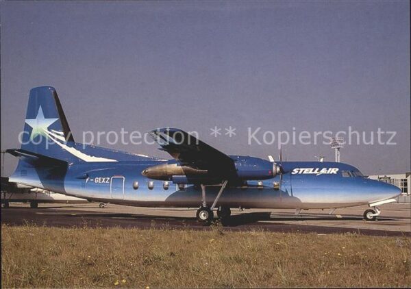 Flugzeuge Zivil Stellair Fairchild F-27 J F-GEXZ c/n 07