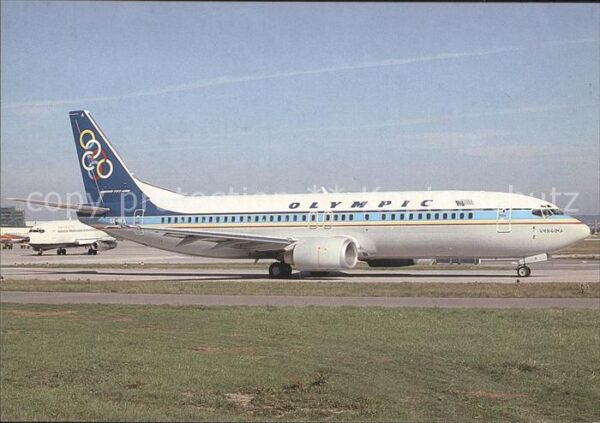 Flugzeuge Zivil Olympic Airways Boeing 737-484 SX-BKA c