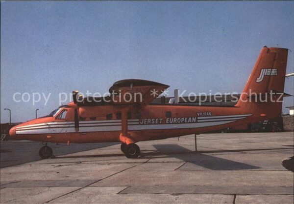 Flugzeuge Zivil Jersey European Airways DHC 6-310 cn 34