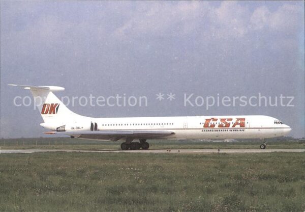 Flugzeuge Zivil CSA Ilyushin IL-62M OK-OBL