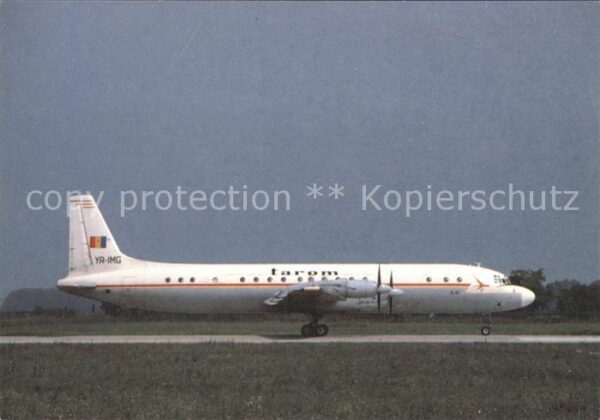 Flugzeuge Zivil Tarom Ilyushin IL-18.V YR-IMG