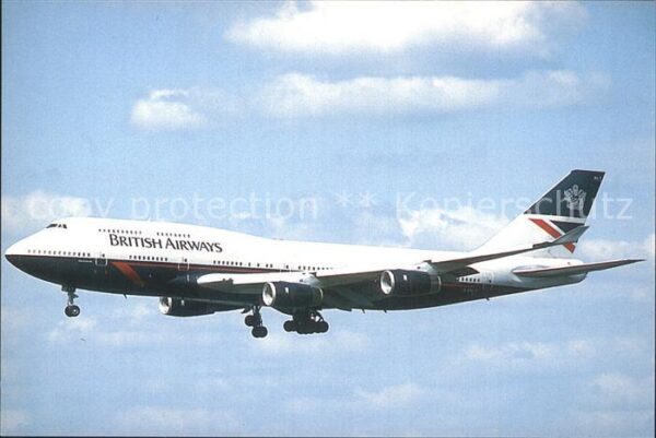 Flugzeuge Zivil British Airways Boeing 747-400 G-BNLT