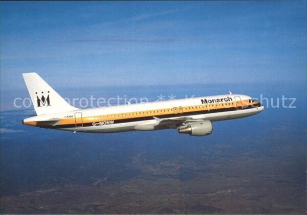 Flugzeuge Zivil Monarch Airlines Airbus A320