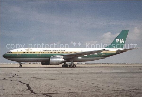 Flugzeuge Zivil Pakistan International Airbus A300 B4 P