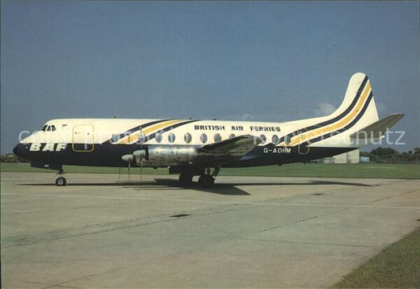 Flugzeuge Zivil British Air Ferries Vickers Viscount 80