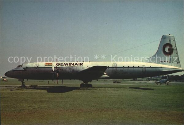 Flugzeuge Zivil Bristol Britannia 253 Geminair C/N 1351