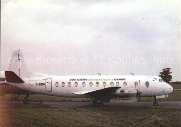 Flugzeuge Zivil Southern International Cargo Vickers Vi