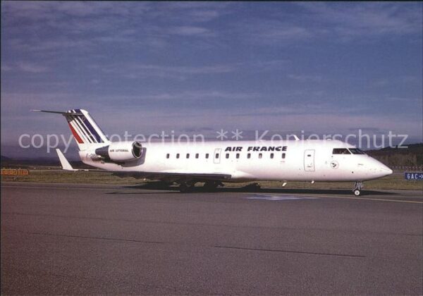 Flugzeuge Zivil Air France/Air Littoral Canadair CL600-