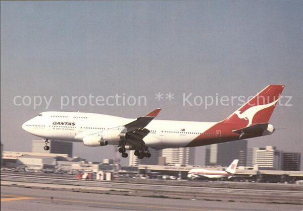 Flugzeuge Zivil Qantas 747-400 VH-0JC