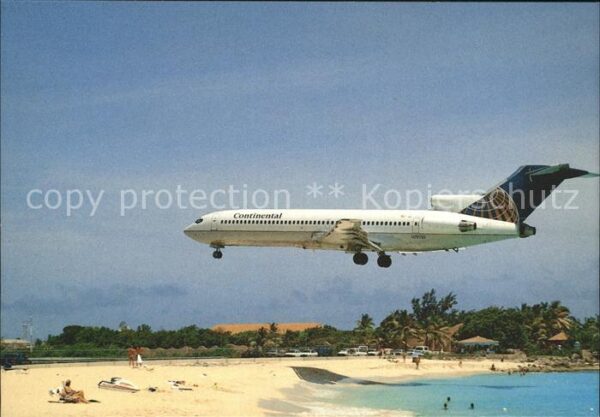 Flugzeuge Zivil Continental Boeing 727-224 Advanced N79