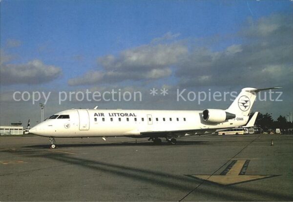 Flugzeuge Zivil Air Littoral Canadair Regional Jet F-GN