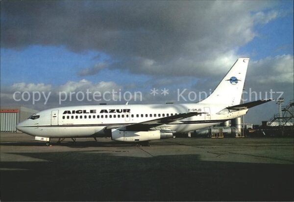 Flugzeuge Zivil Aigle Azur Boeing 737-200 F-GMJD