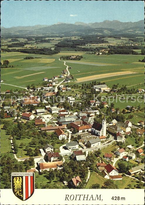 Roitham Oberoesterreich Erholungsdorf Salzkammergut Wappen Flie