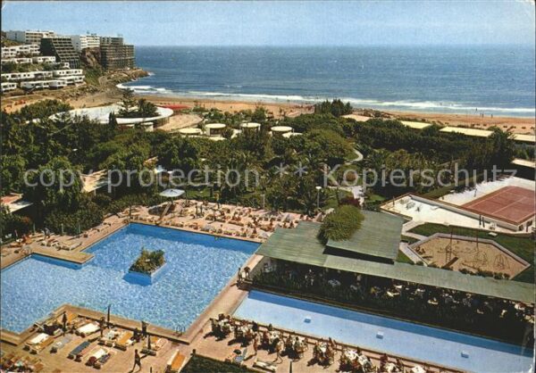 San Agustin Gran Canaria Vista parcial Piscina Playa