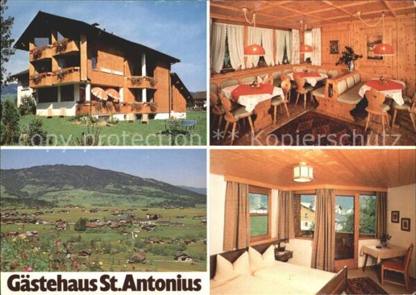 Andelsbuch Vorarlberg Gästehaus St Antonius Pension
