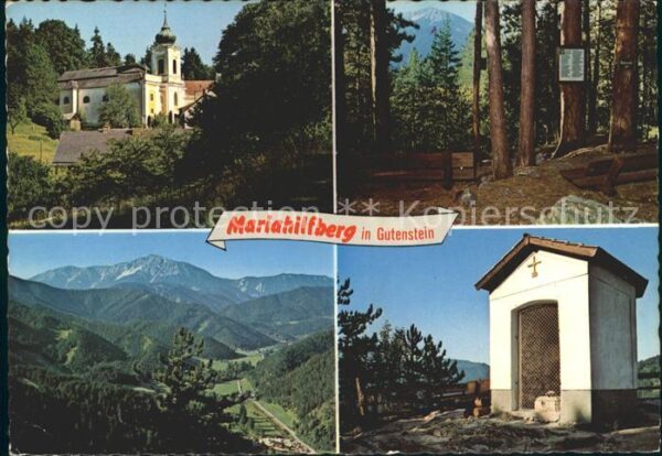 Gutenstein Niederoesterreich Wallfahrtskirche Raimundsitz Klostertal