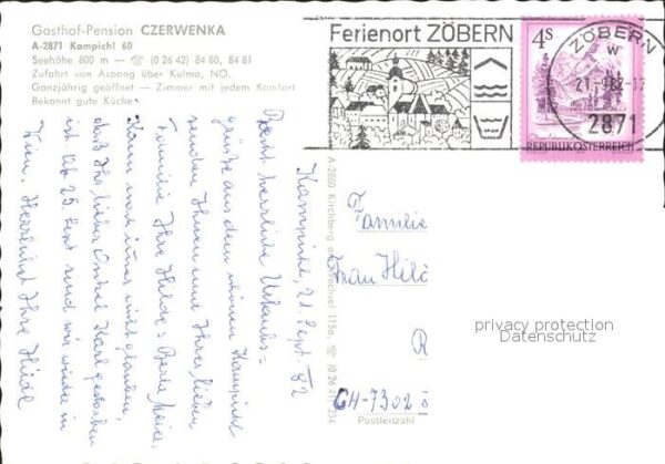 Kampichl Gasthof Pension Czerwenka – Bild 2