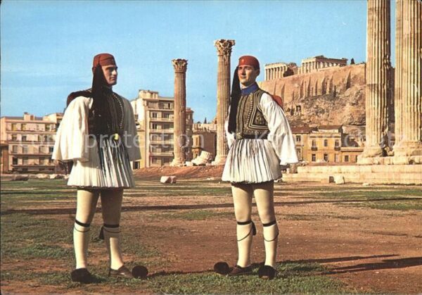 Athen Griechenland Evzonen der Königlichen Wache Leibgarde