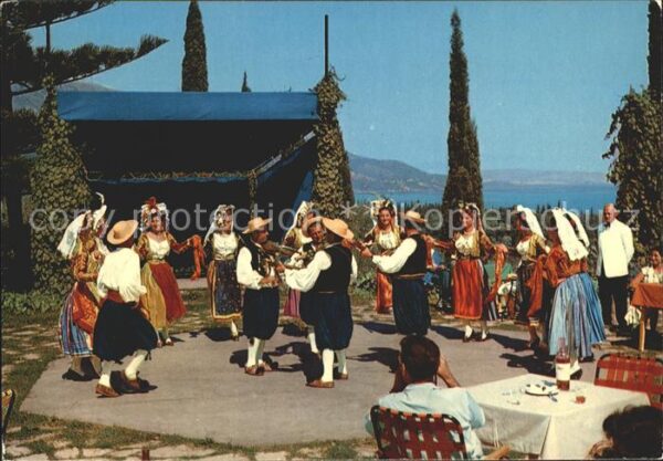 Corfou Danse Corfiote Tanz Trachten