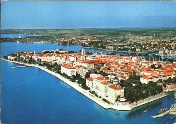 Zadar Zadra Zara Panorama Fliegeraufnahme