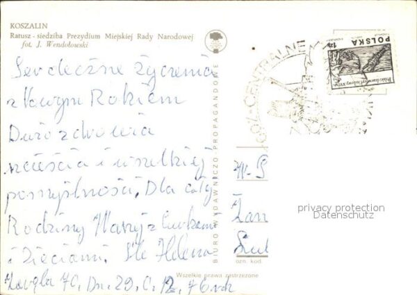 Koszalin Koeslin Pommern Ratusz Rathaus – Bild 2