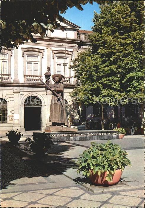 Viseu Praca da Republica Monumento ao Infante