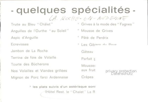 La Roche-en-Ardenne Hotel Le Chalet – Bild 2