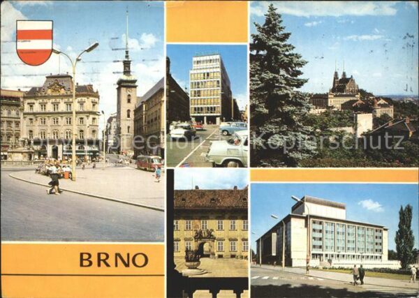 Brno Bruenn Namesti Svobody Obchodni dum Centrum Pe