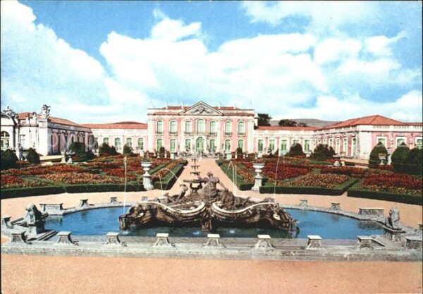 Queluz Palacio Nacional Lago de Anfitrite Jard