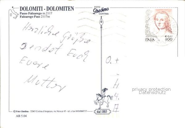 Cortina d Ampezzo Passo Falzarego Wintersportplatz Dolomi – Bild 2