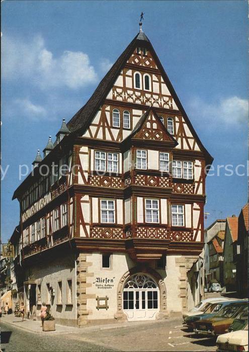 Miltenberg Main Hotel Riesen Ältestes Gasthaus Deutschl